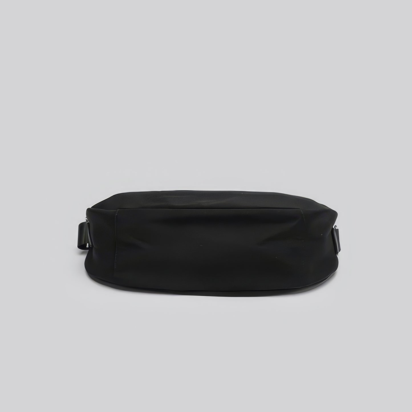 Minimal Canvas Crescent Shoulder Bag