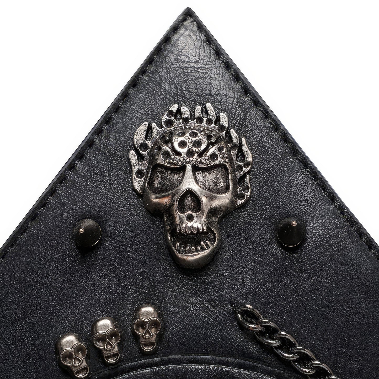 Studded Star-Shaped Embossed Backpack