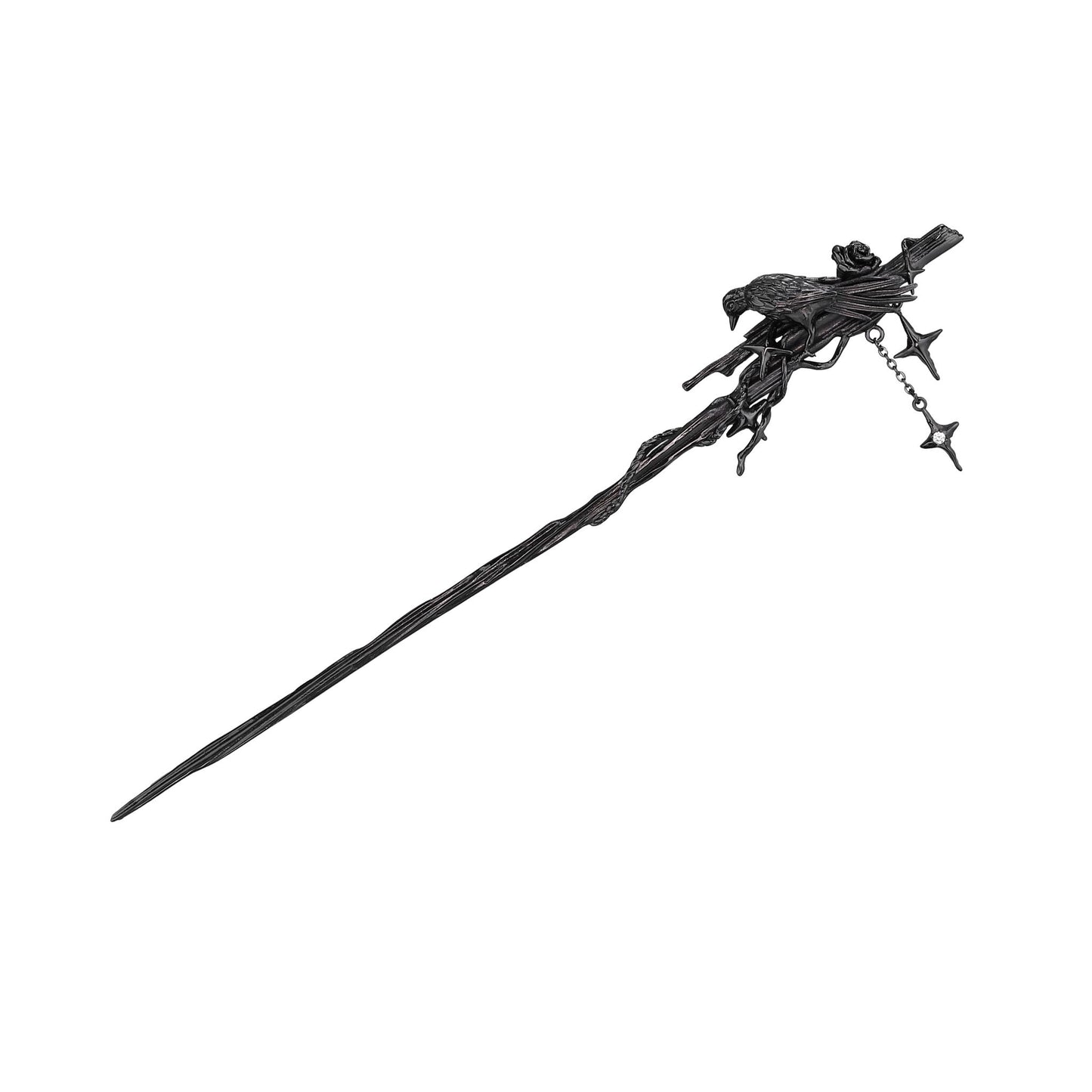 Raven Branch Chain Hair Stick