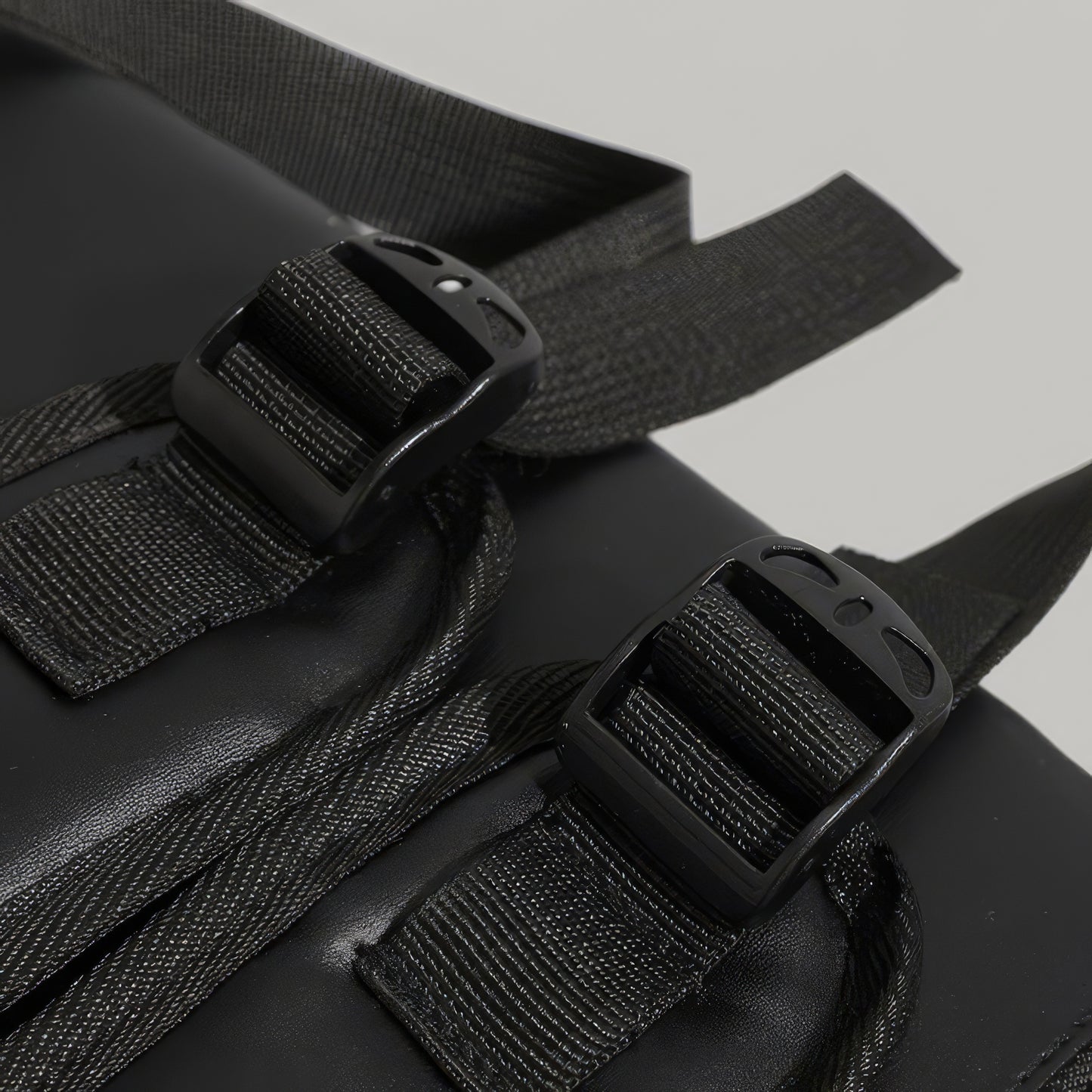 Minimalist Faux Leather Zip Backpack