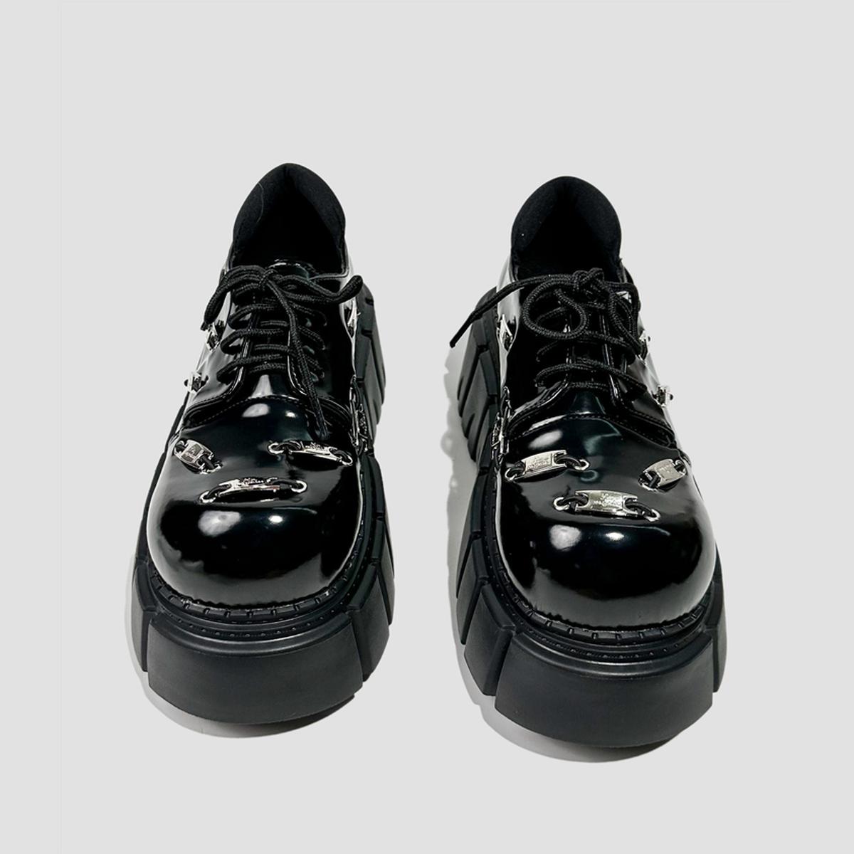 Chain-Link Patent Platform Shoes