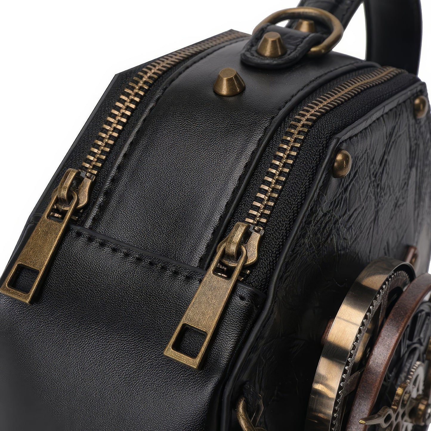 Steampunk Gear Clockwork Hexagon Bag