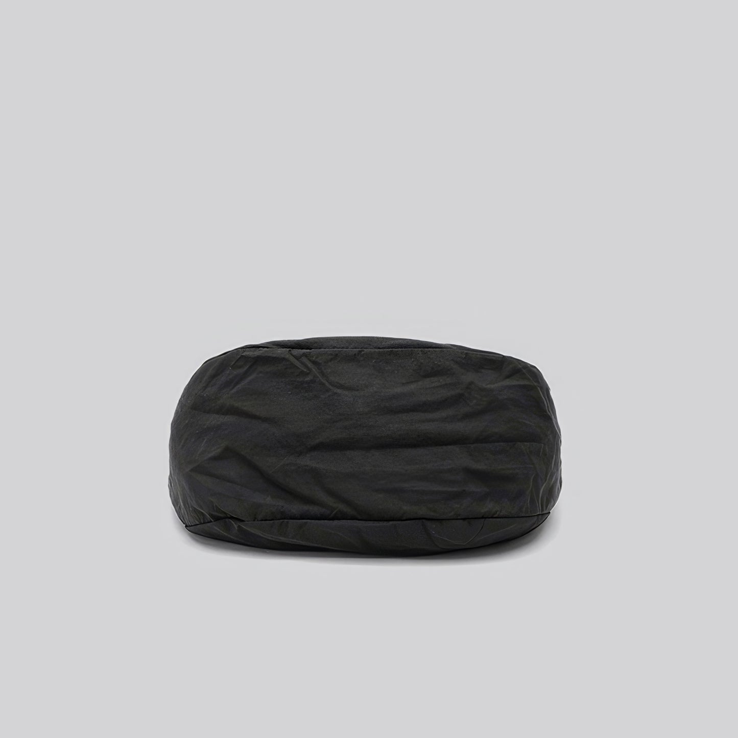 Soft Nylon Crescent Zip Shoulder Bag