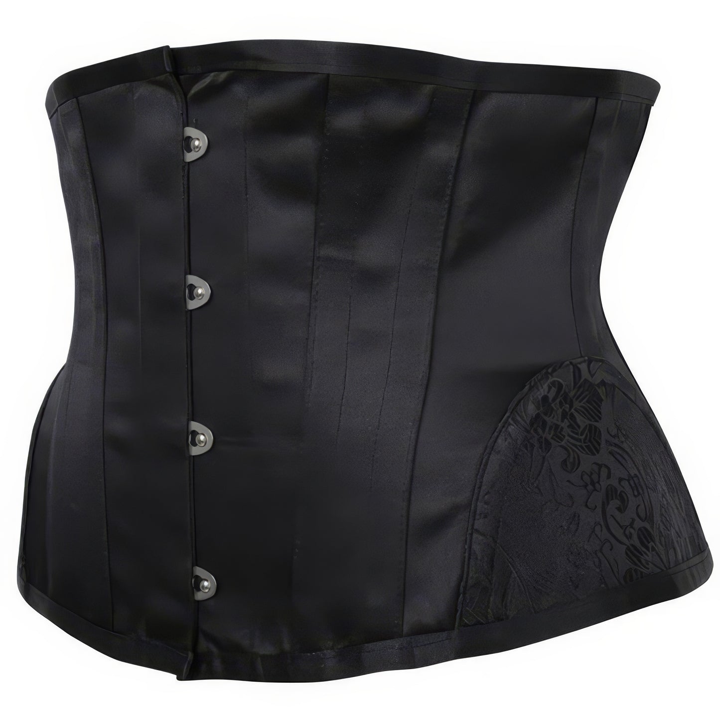 Satin Lace-Up Waist Corset