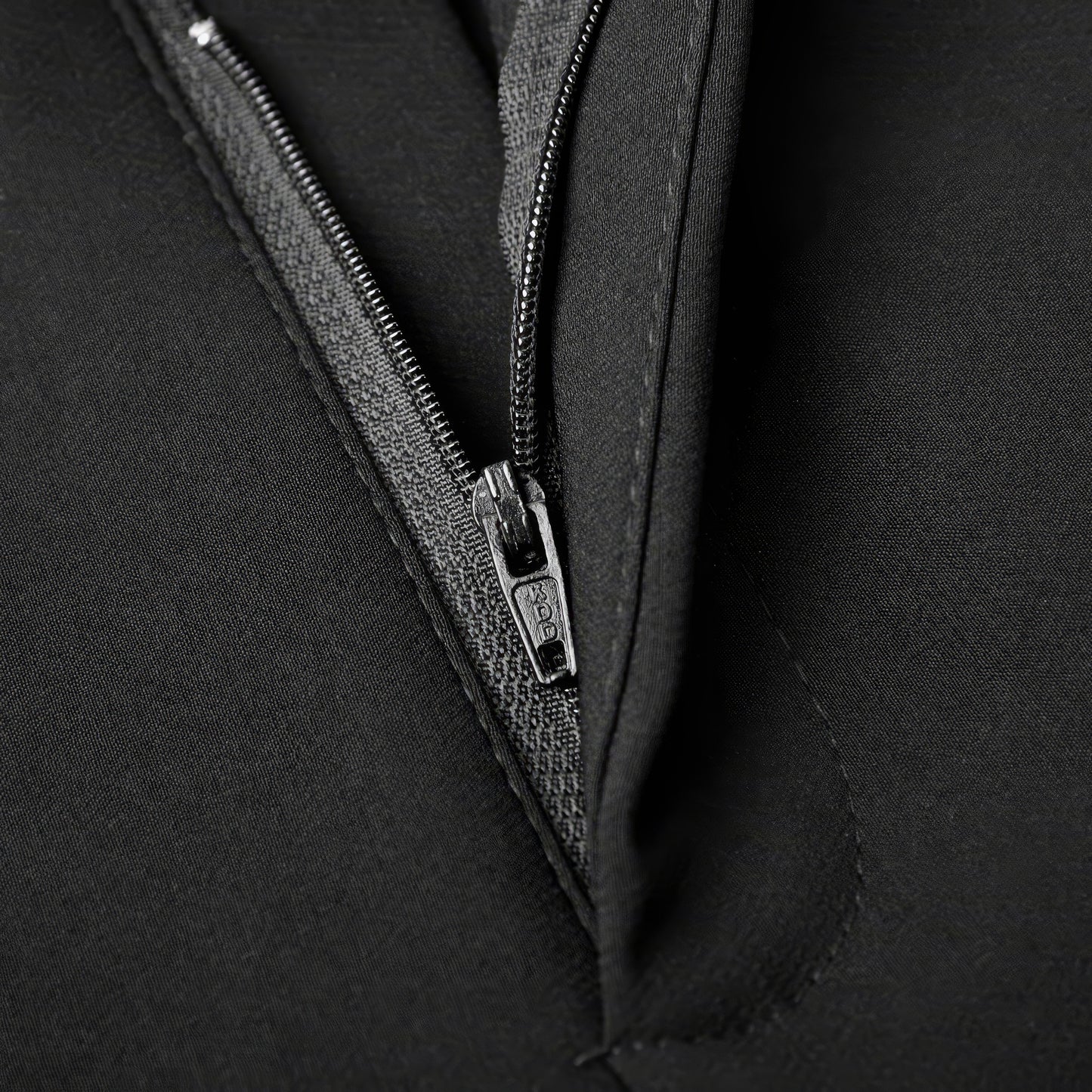 Tone-on-Tone Belted Black High Waist Shorts