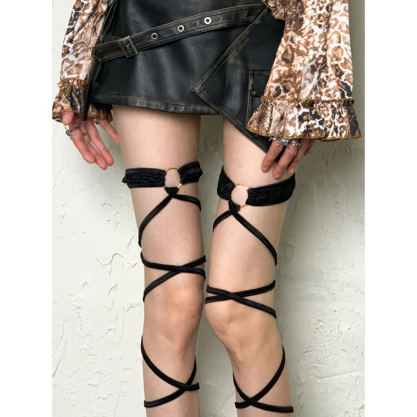 O-Ring Strap Wrap Leg Harness
