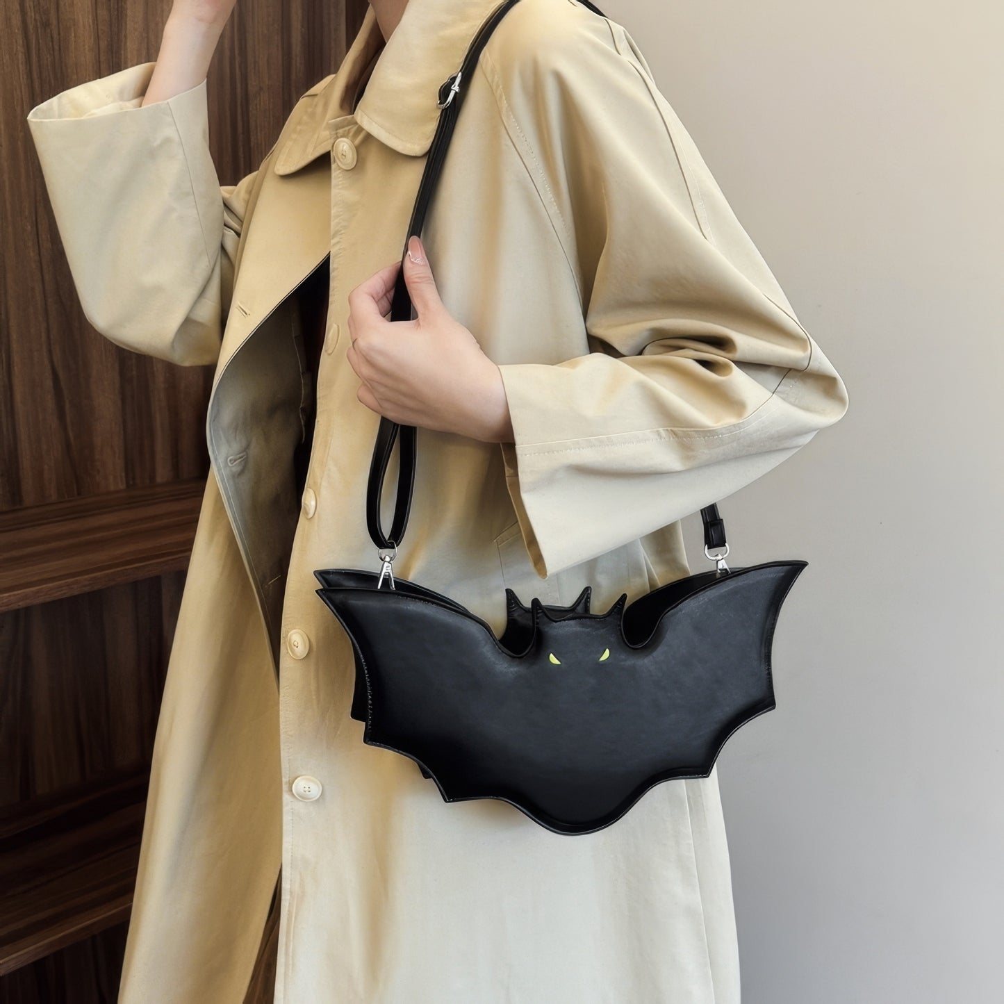 Bat Wing Shape Crossbody Bag