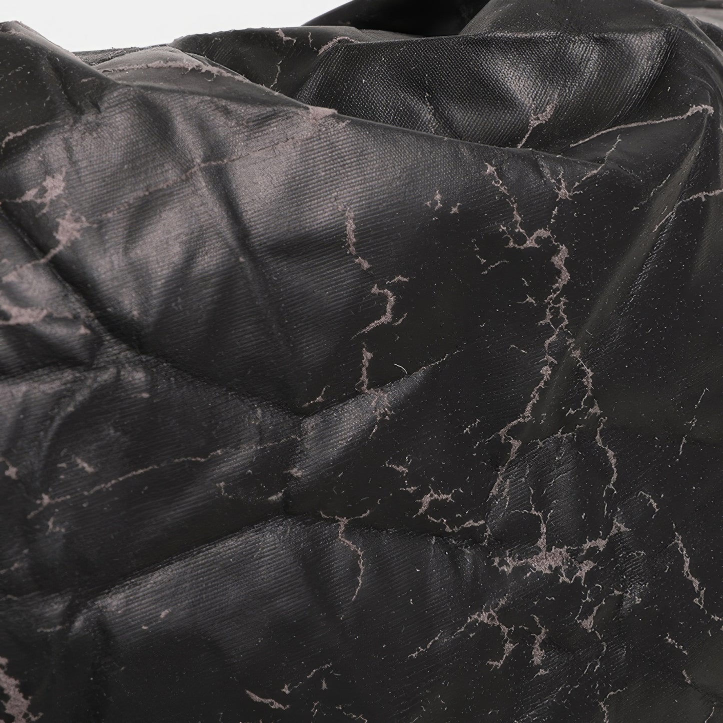 Crinkled Marble Texture Knot Shoulder Bag