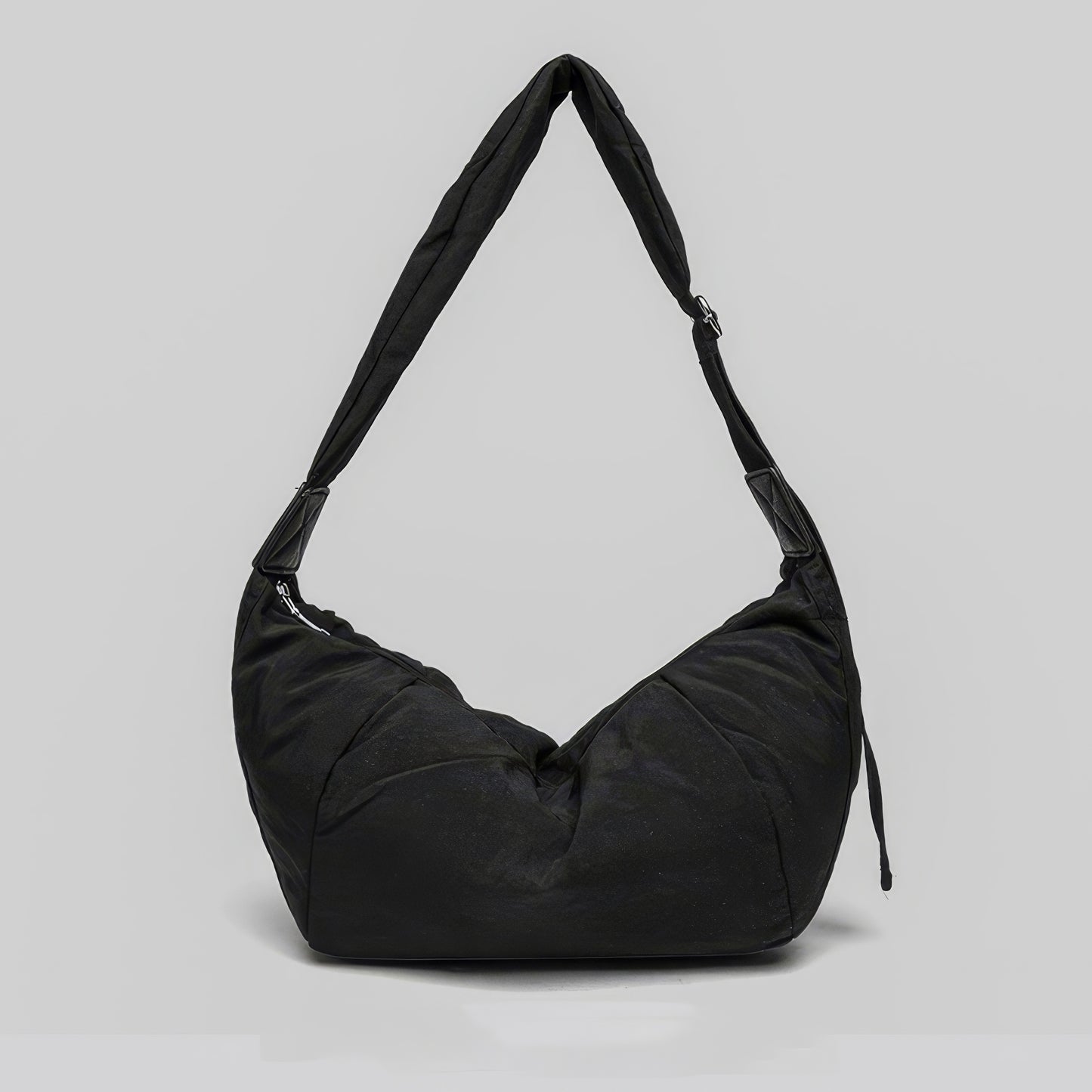 Oversized Soft Nylon Crescent Bag