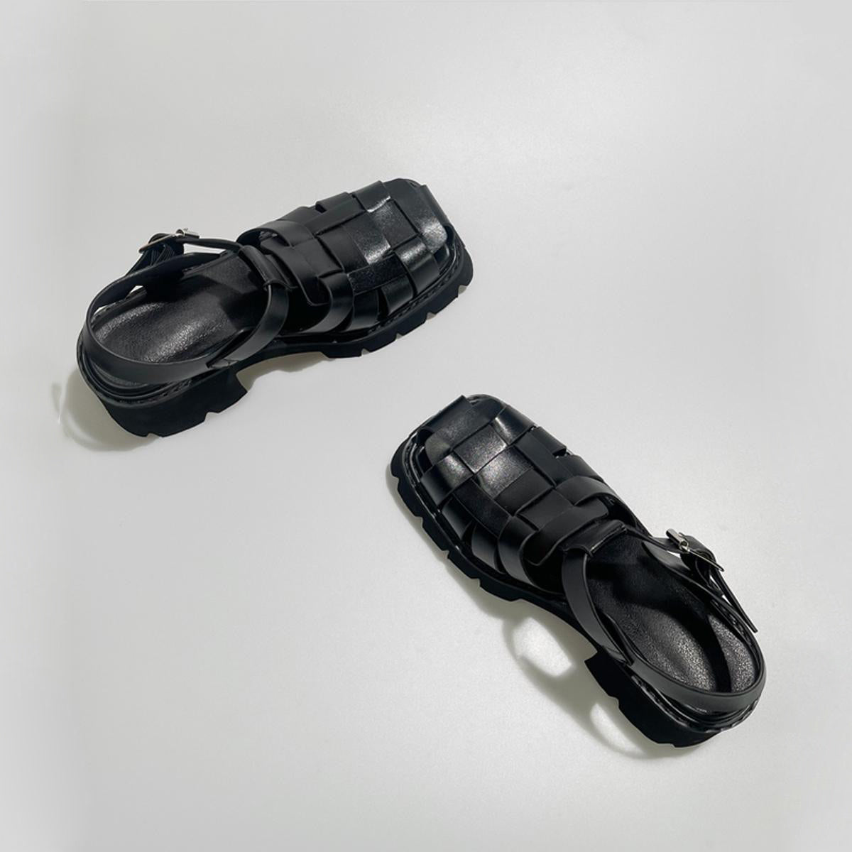 Chunky Platform Fisherman Sandals