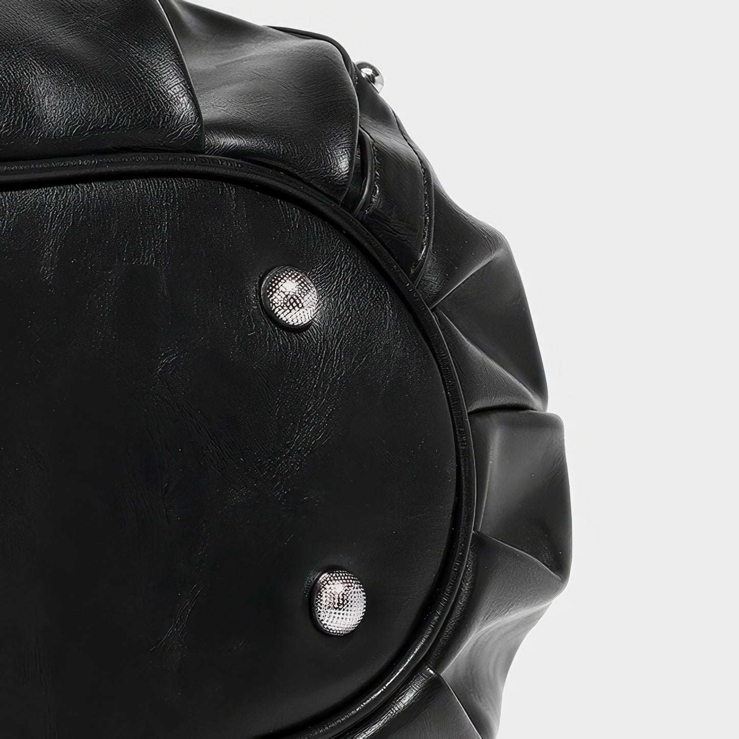 Belted Buckle Strap Soft Hobo Bag
