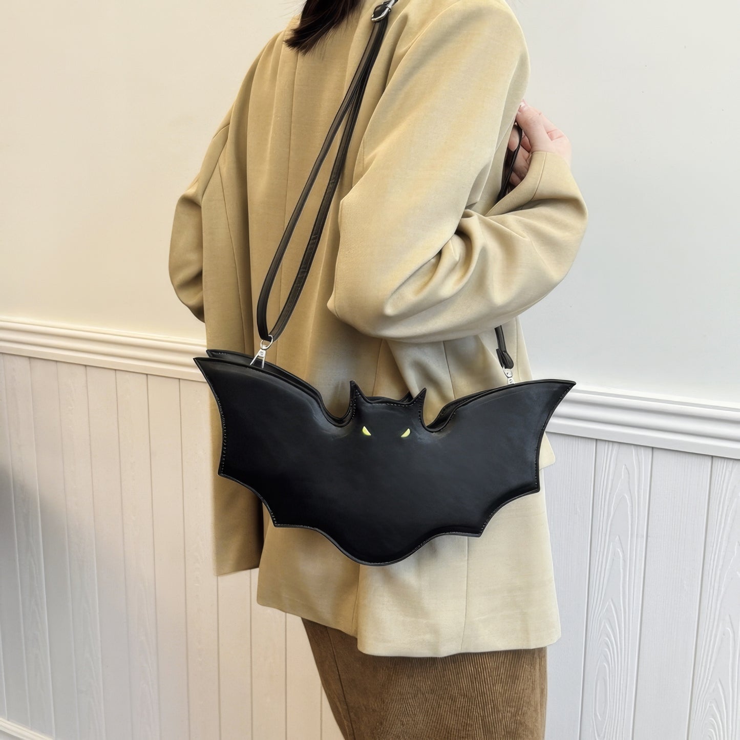 Bat Wing Shape Crossbody Bag