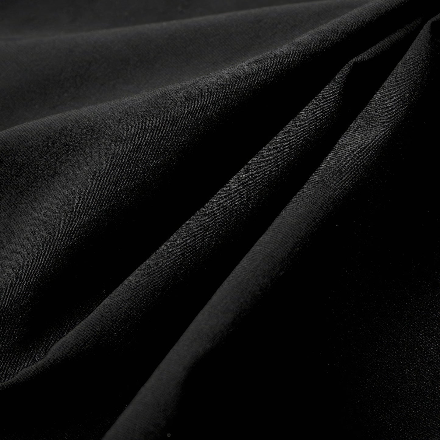 Belted Slim Fit Black Mini Skirt