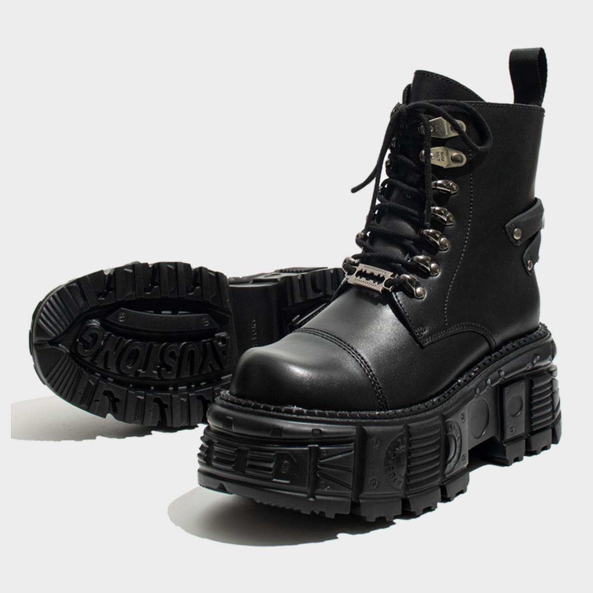 Industrial Combat Platform Boots