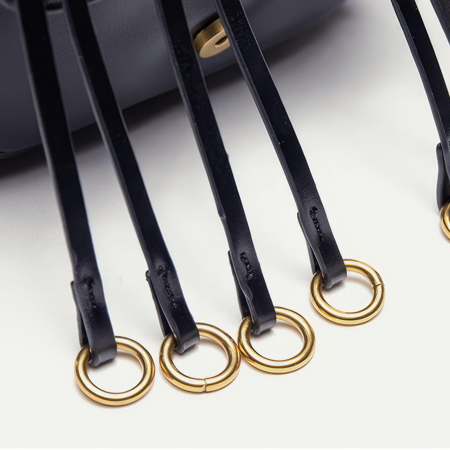 Ring Strap Buckle Detail Shoulder Bag