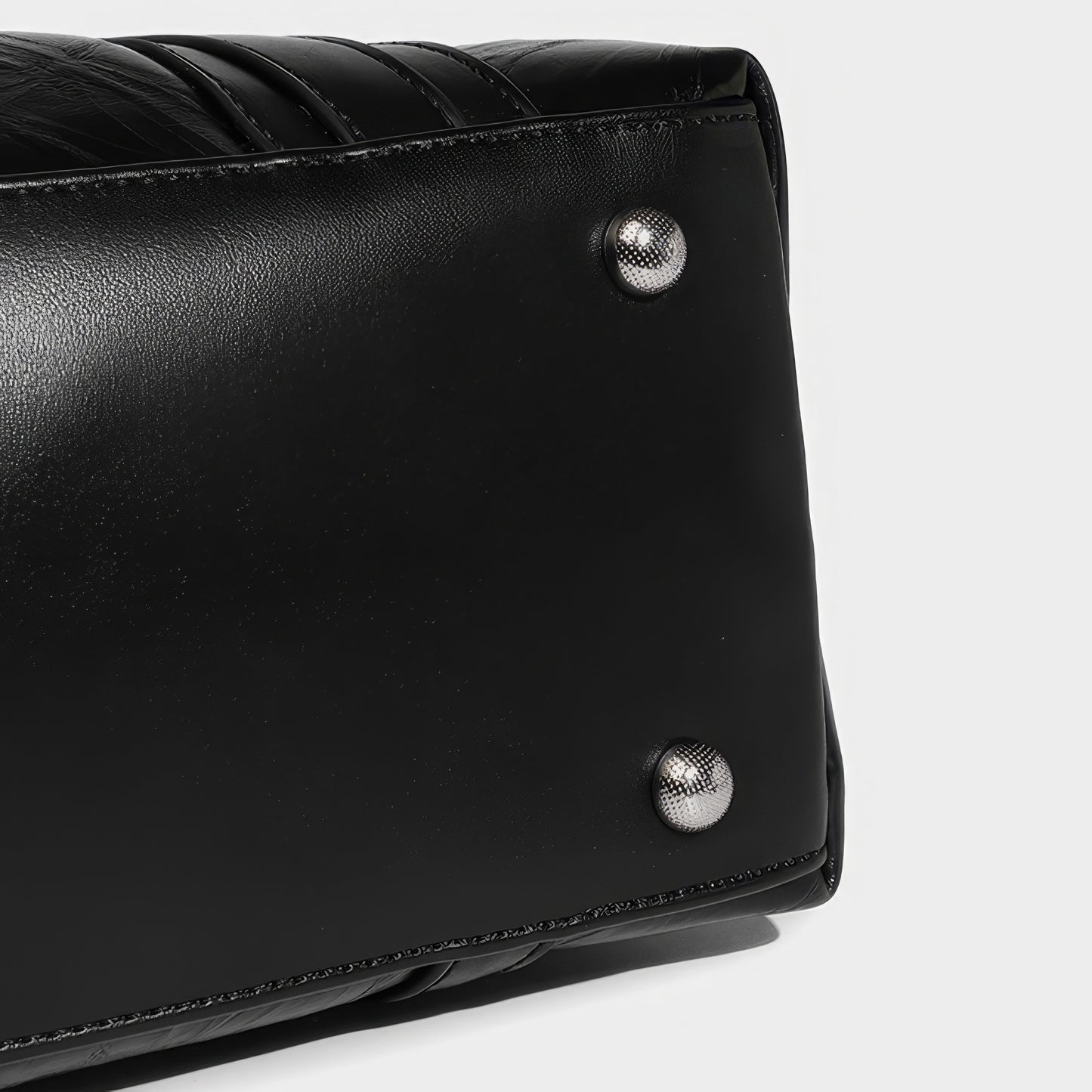 Structured Crinkle Texture Tote Bag