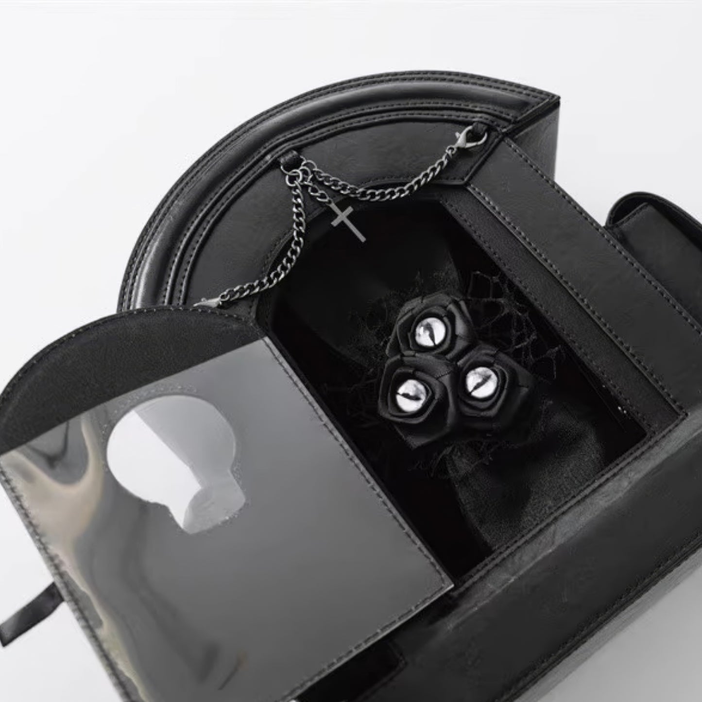Grave Arch Structured Leather Bag