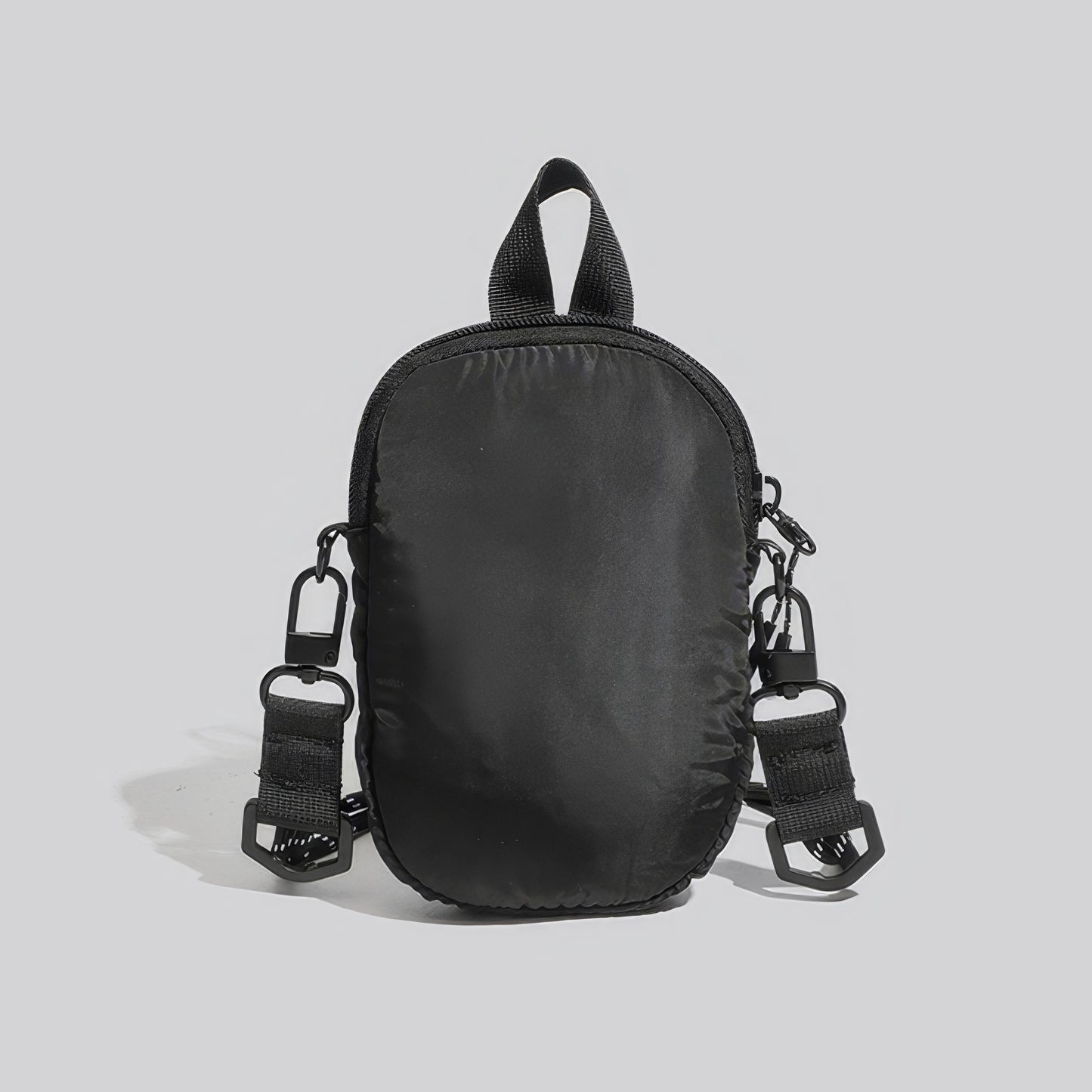 Compact Nylon Tech Crossbody Bag