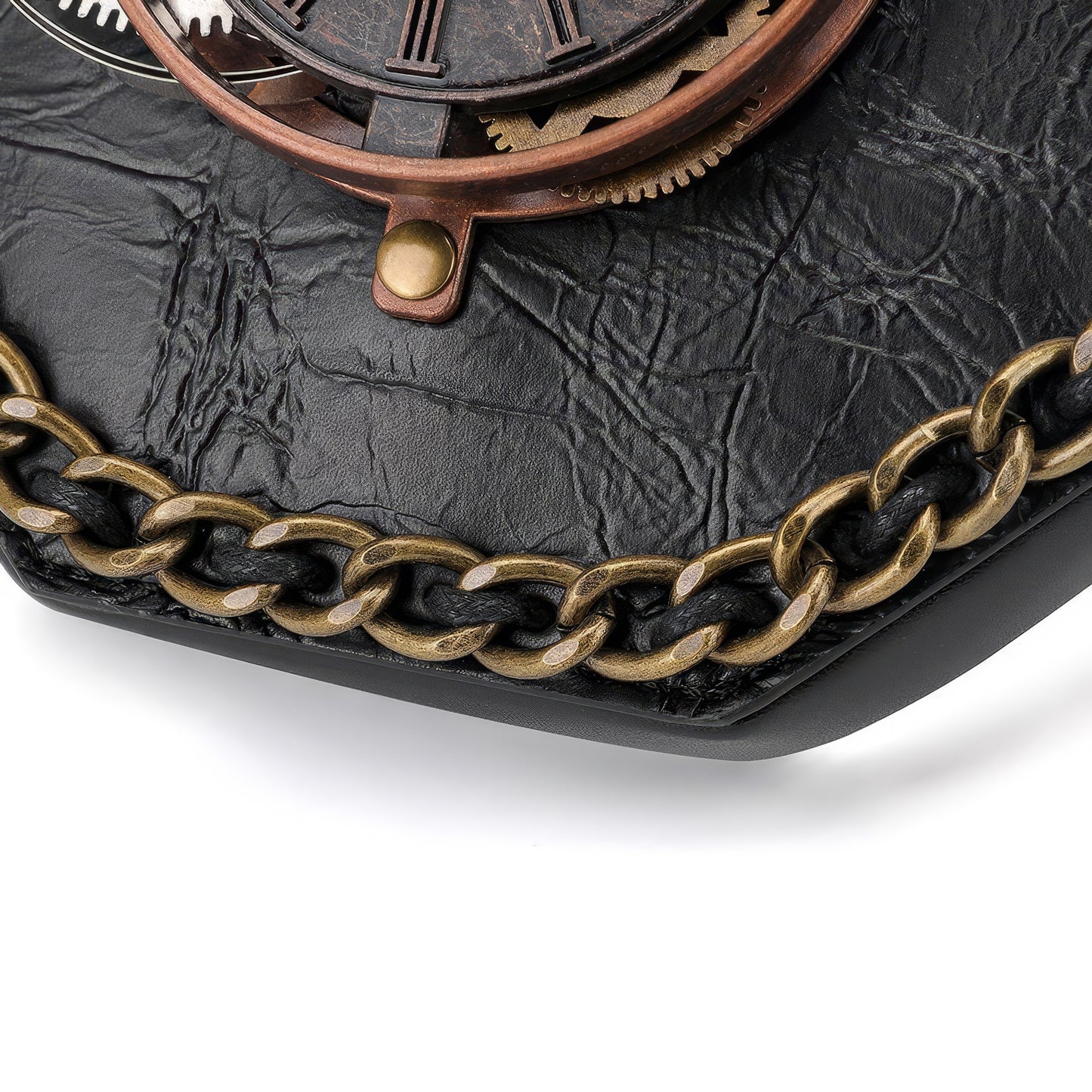 Steampunk Gear Clockwork Hexagon Bag
