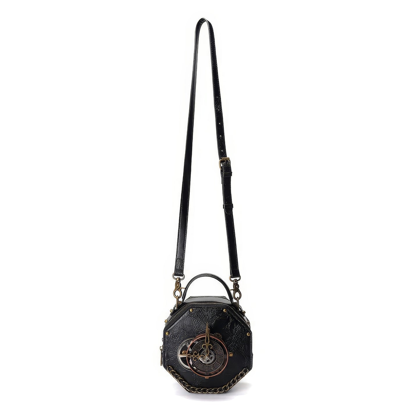 Steampunk Gear Clockwork Hexagon Bag