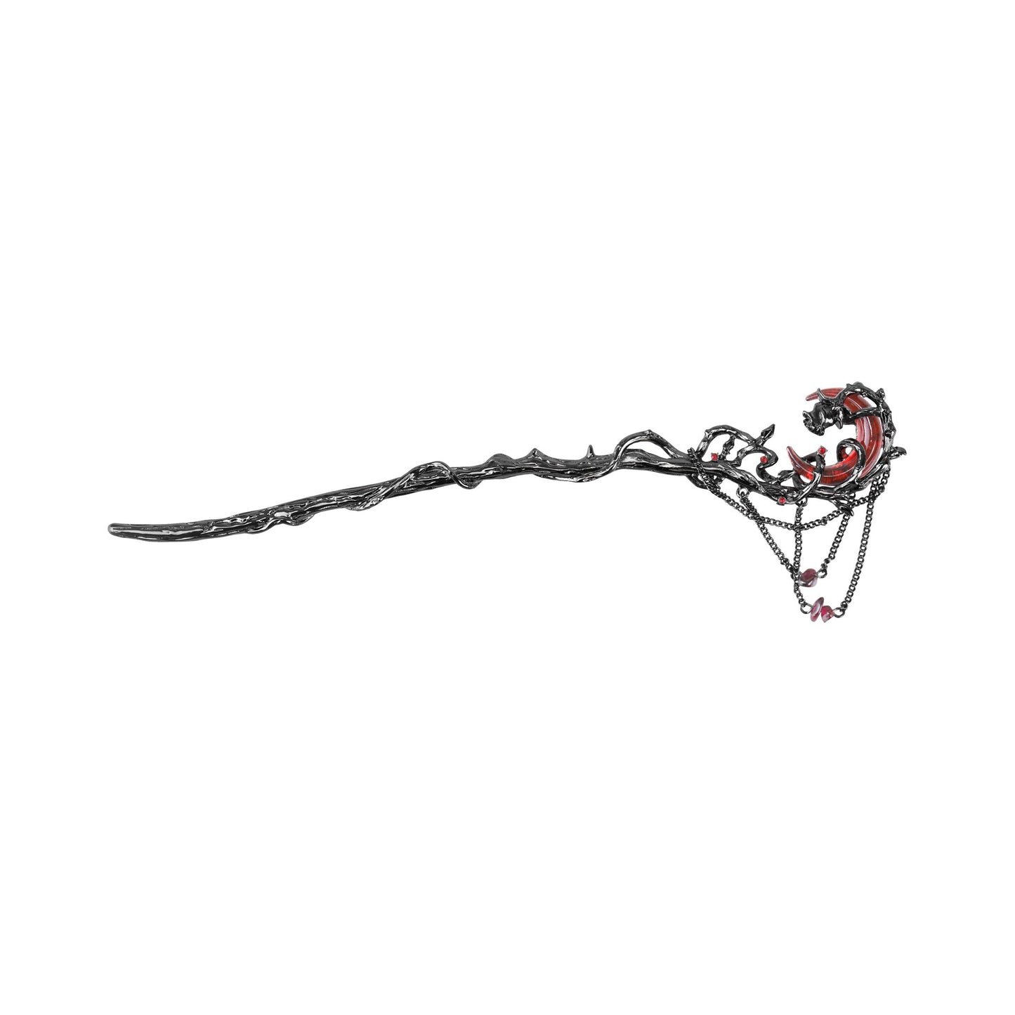 Thorn Vine Crescent Hair Stick