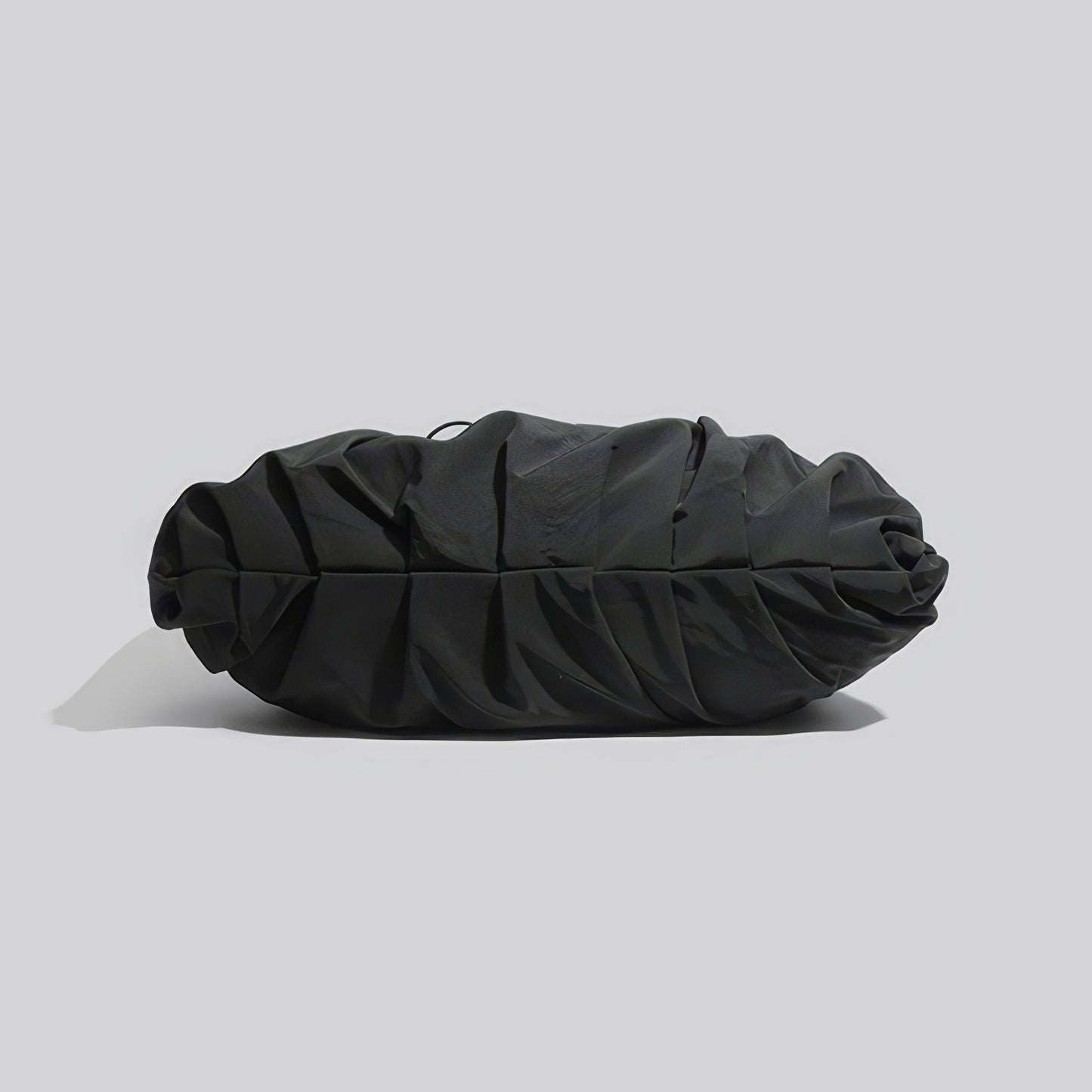 Ruched Nylon Soft Shoulder Bag