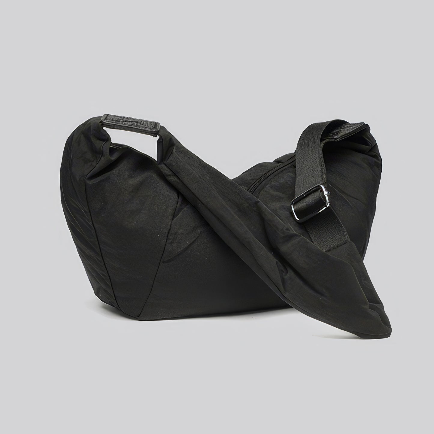 Oversized Soft Nylon Crescent Bag