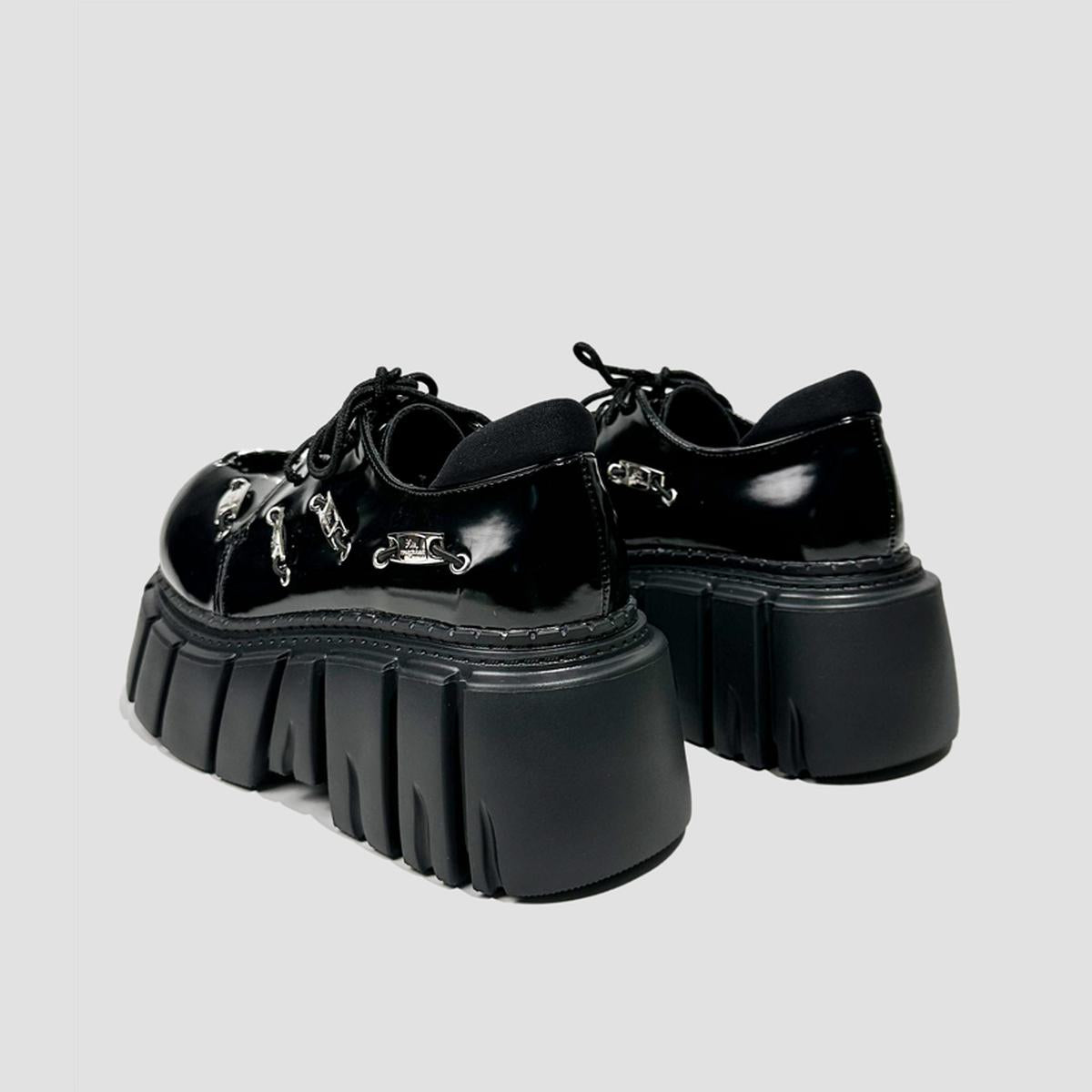 Chain-Link Patent Platform Shoes