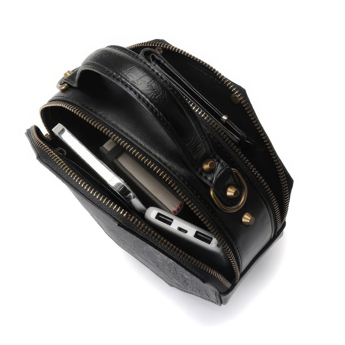 Steampunk Gear Clockwork Hexagon Bag