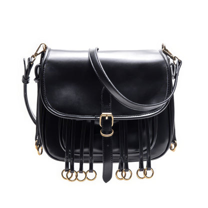 Ring Strap Buckle Detail Shoulder Bag