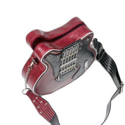 Guitar Shape Strap Shoulder Bag