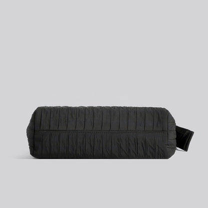 Pleated Nylon Shoulder Bag Set