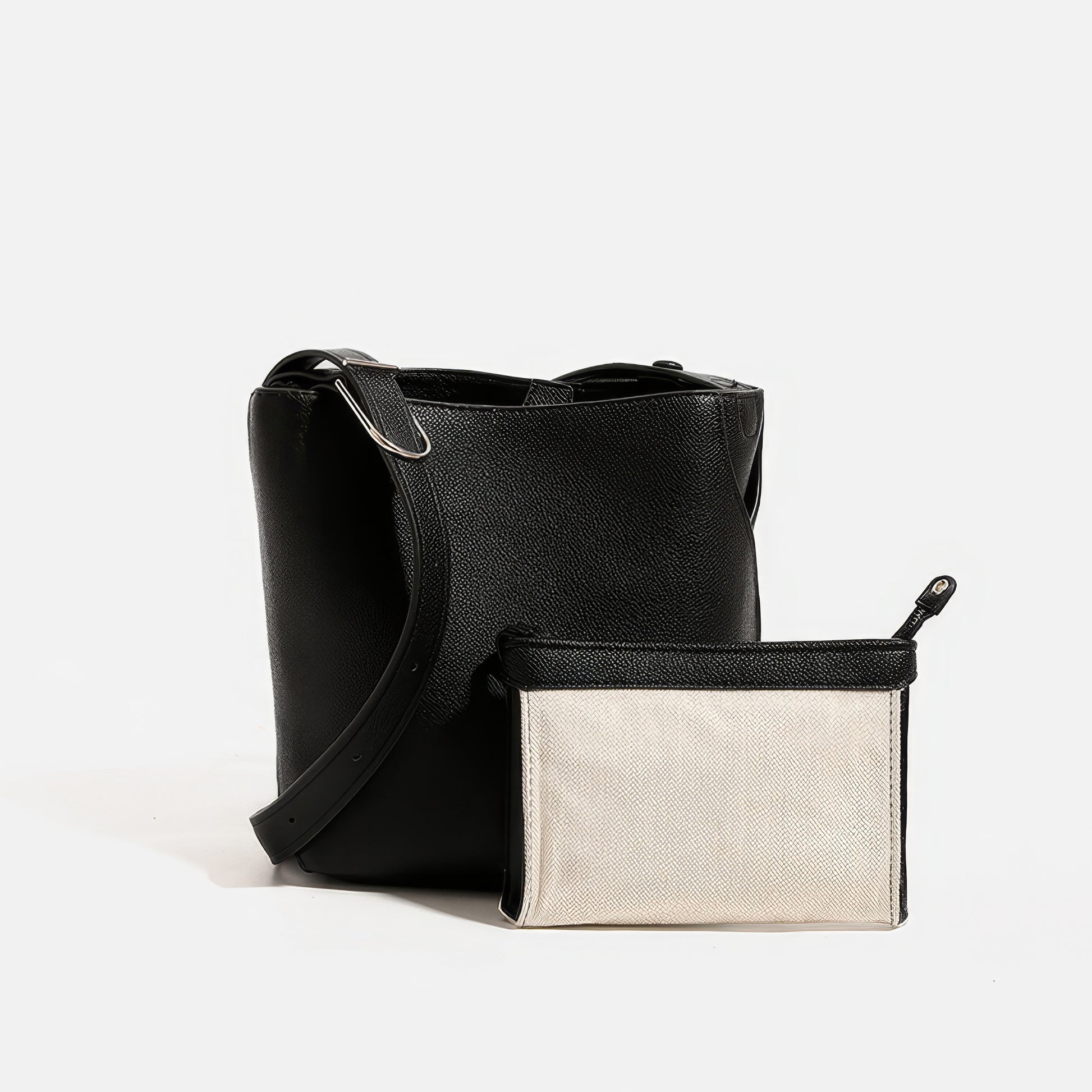 Mini Pebbled Faux Leather Crossbody Bag