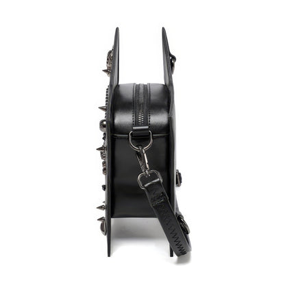 Studded Star-Shaped Embossed Backpack