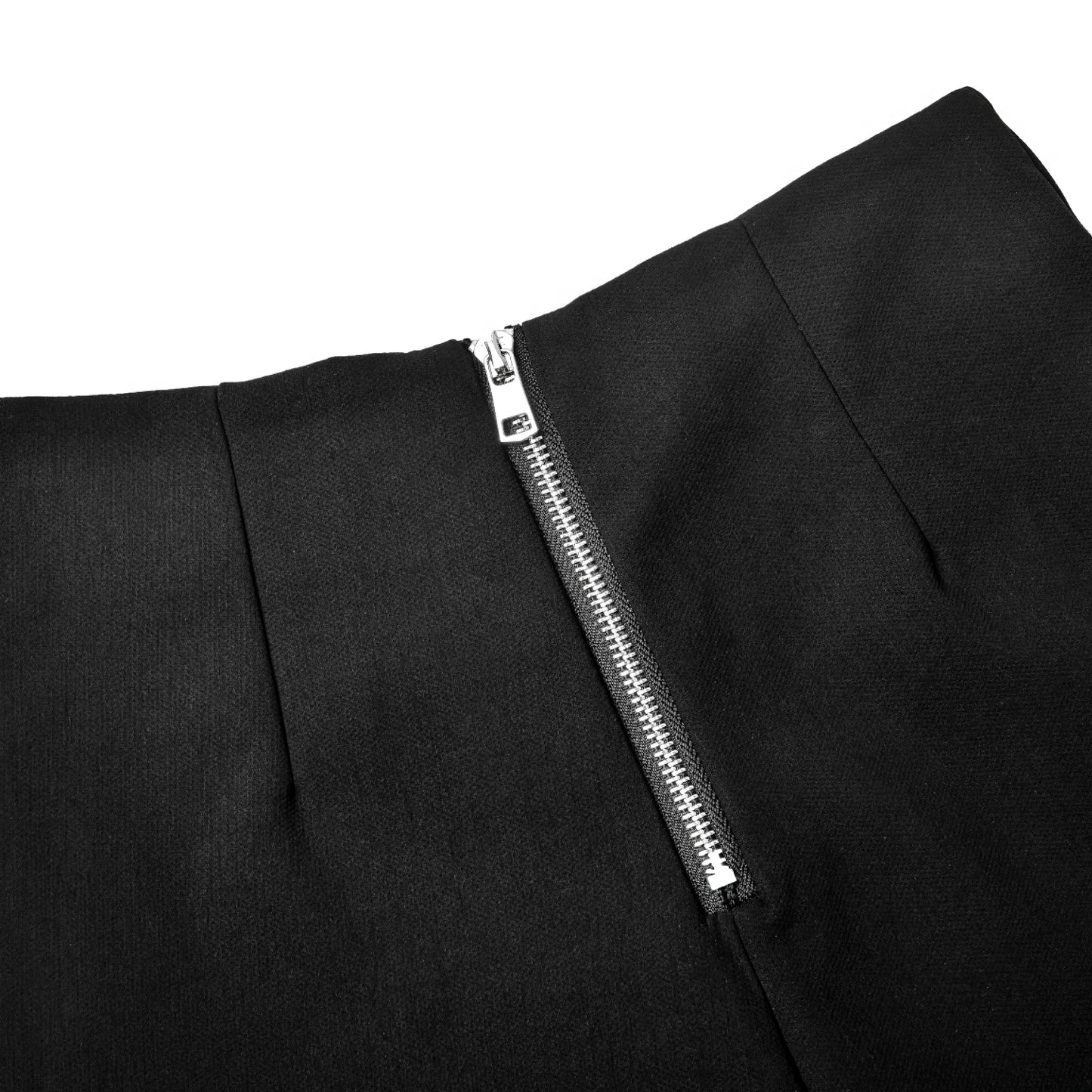 Gold Chain Accent High Waist Shorts