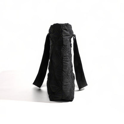 Quilted Diamond Stitch Padded Tote Bag