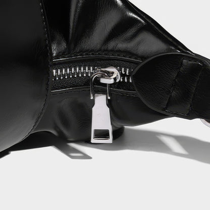 Triple Buckle Flap Barrel Bag