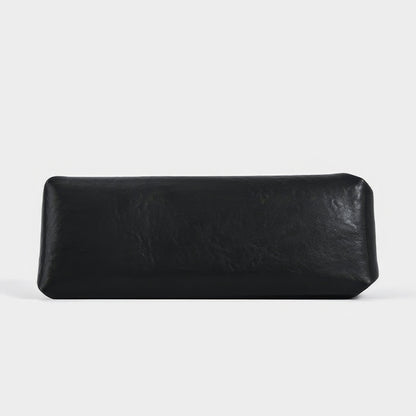 Buckle Strap Long Barrel Shoulder Bag