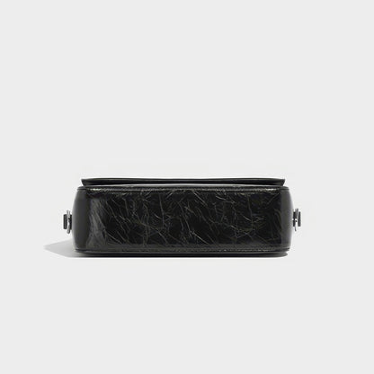 Ring Hardware Chain Handle Shoulder Bag