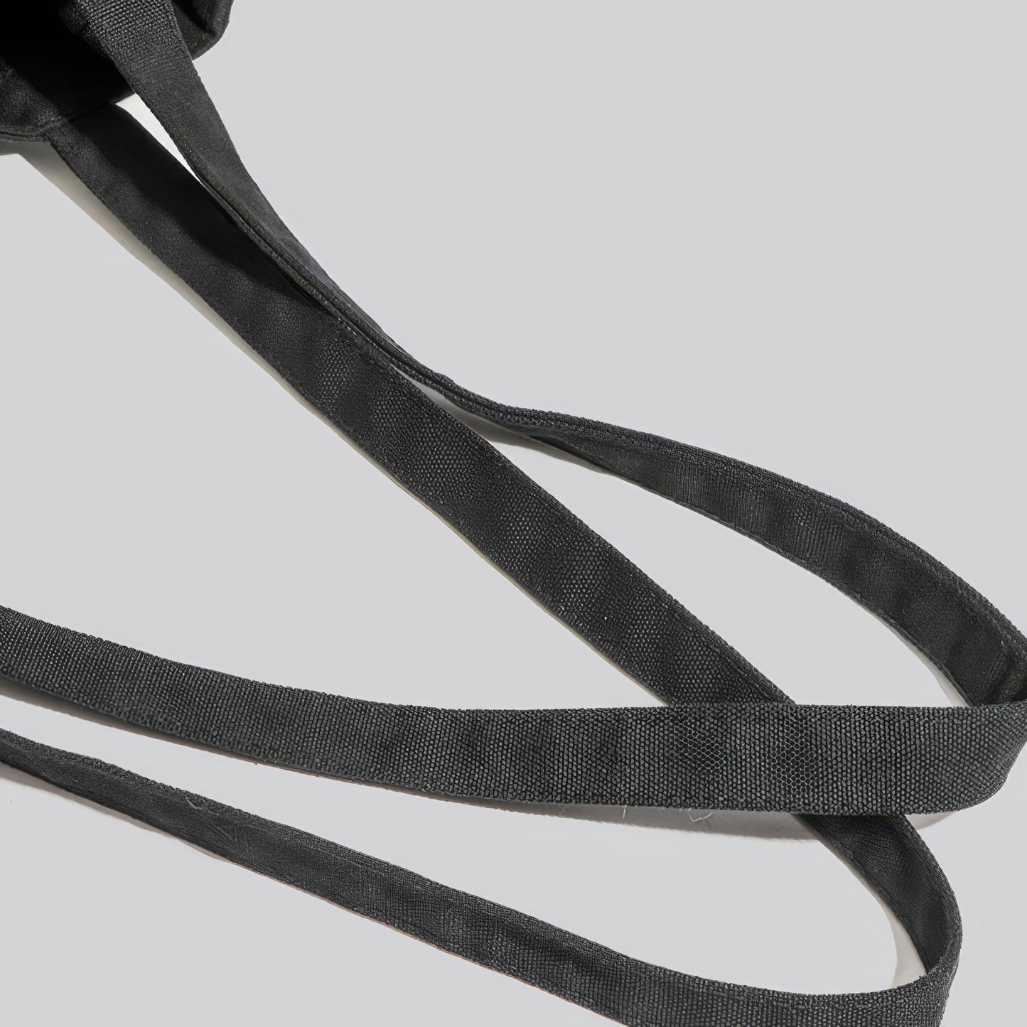 Classic Black Canvas Tote Bag