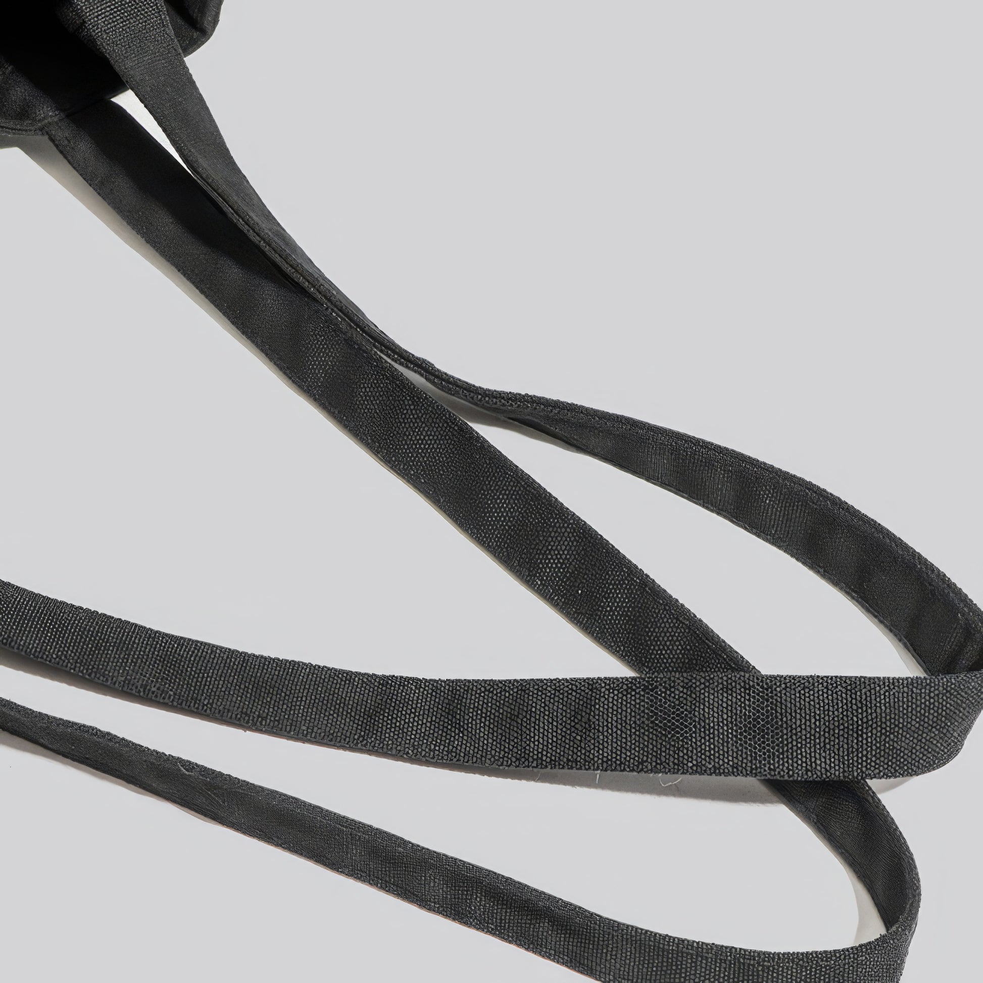 Classic Black Canvas Tote Bag