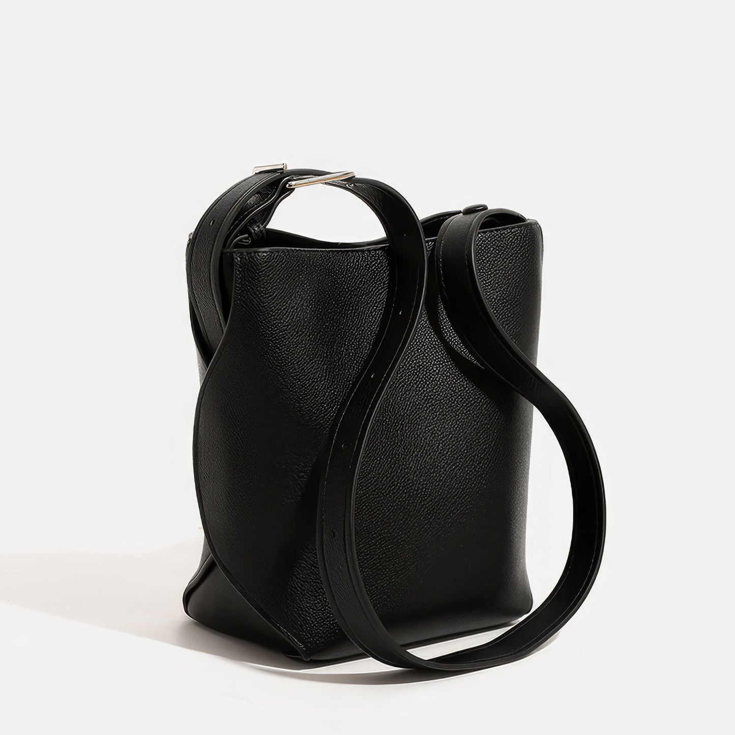 Mini Pebbled Faux Leather Crossbody Bag