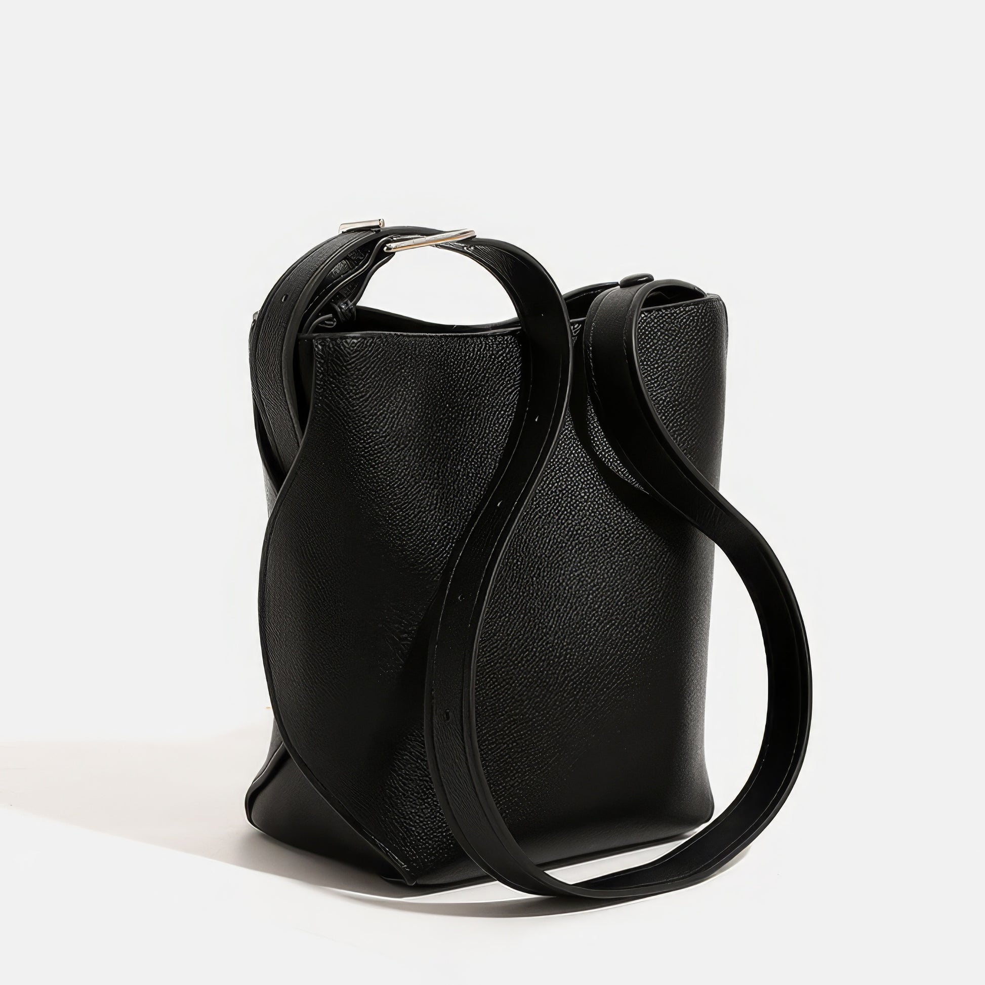 Mini Pebbled Faux Leather Crossbody Bag