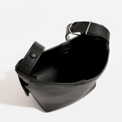 Mini Pebbled Faux Leather Crossbody Bag