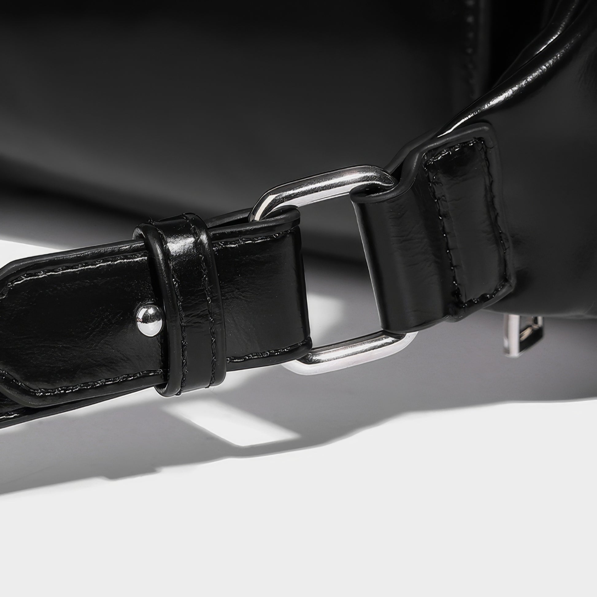 Triple Buckle Flap Barrel Bag