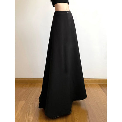 Flowy A-Line Maxi Skirt