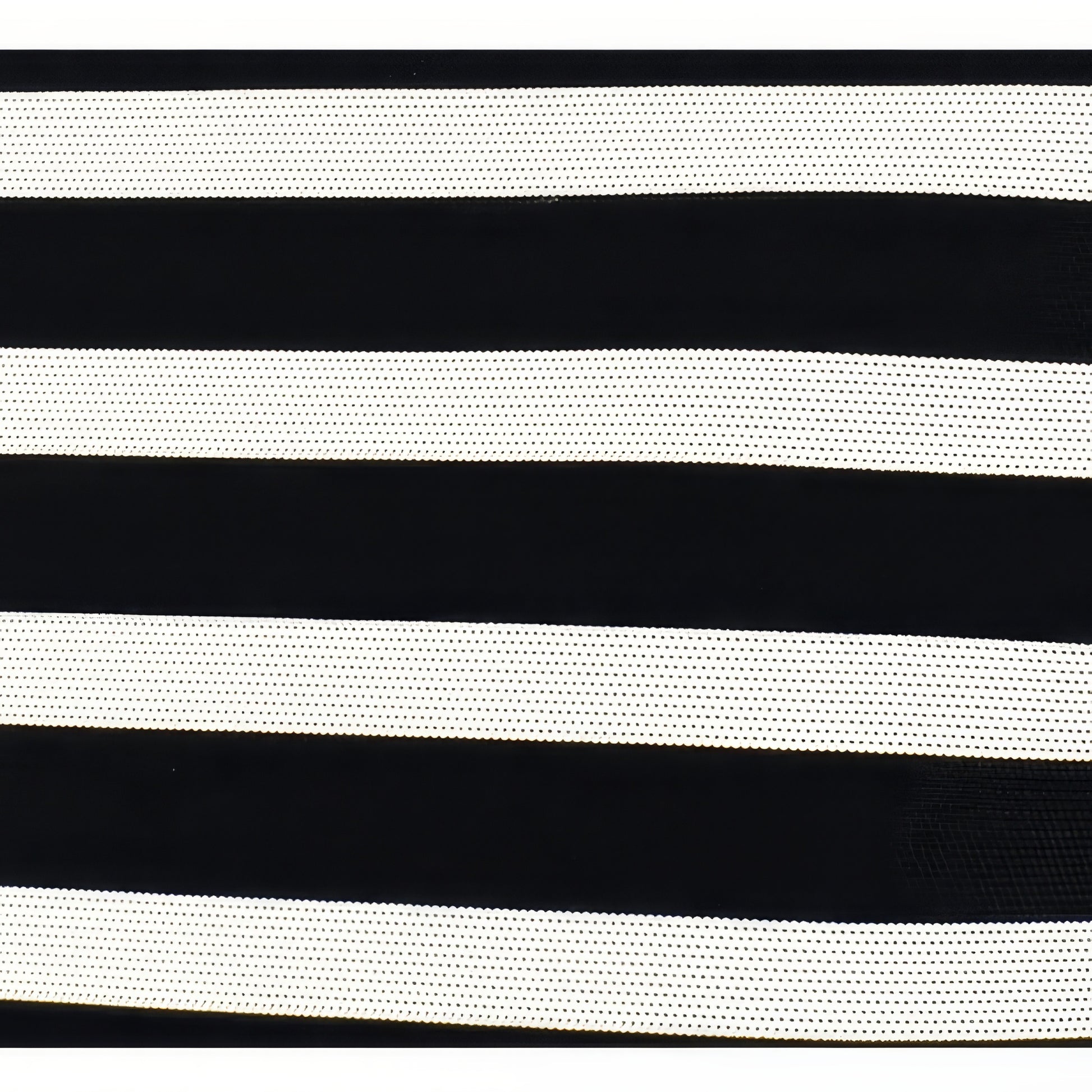 Striped Canvas Oversized Tote Bag