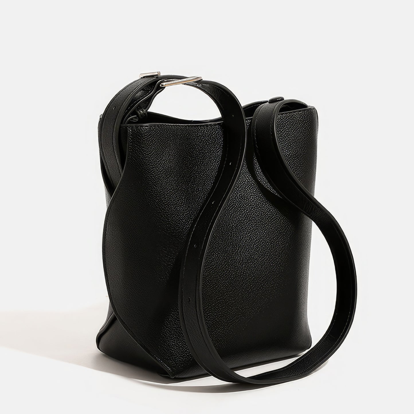 Mini Pebbled Faux Leather Crossbody Bag