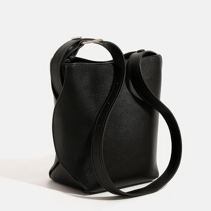 Mini Pebbled Faux Leather Crossbody Bag