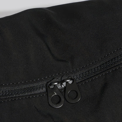 Curved Nylon Sling Shoulder Bag